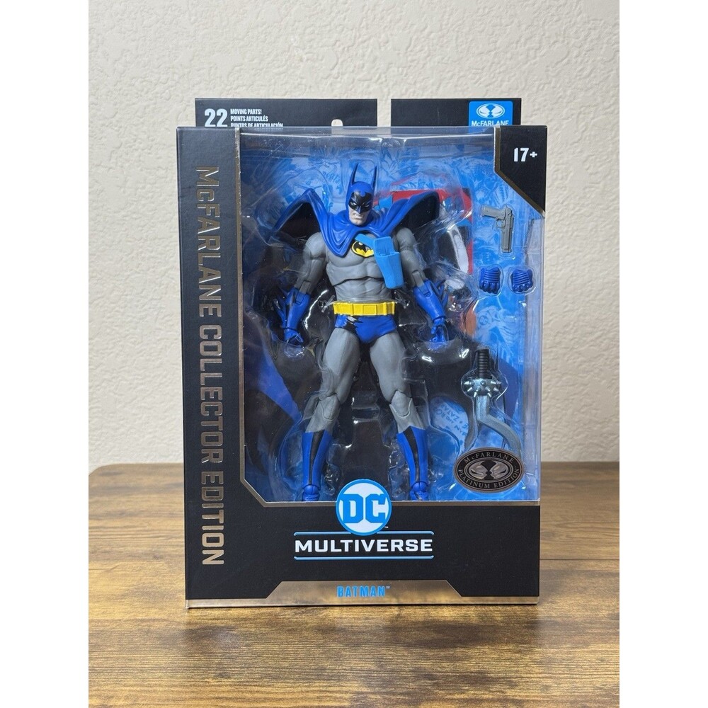 McFARLANE COLLECTOR EDITION DC MULTIVERSE BATMAN: YEAR 2 PLATINUM EDITION!